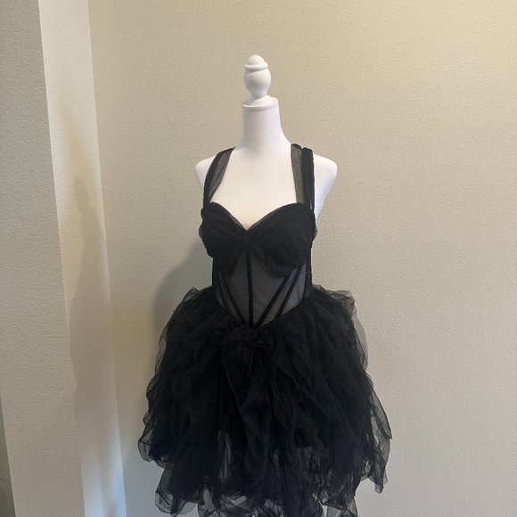 AKIRA Dresses & Skirts - Princess Sh*t Tulle Mini Dress